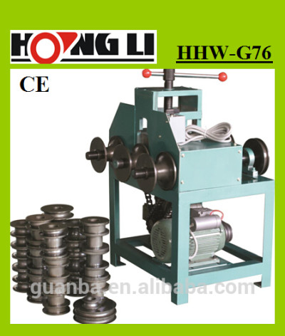 Hhw-g76 3-roller preço de máquina de dobra da tubulação para squre / round pipe