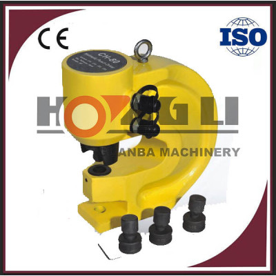 Hhm-60 / 70 / 80 barramento hidráulico de corte de perfuração máquina de dobra com CE