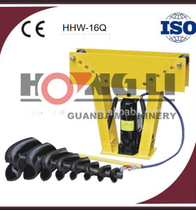 Hhw-16q 12Q ar tubo hidráulico máquina de dobra com CE