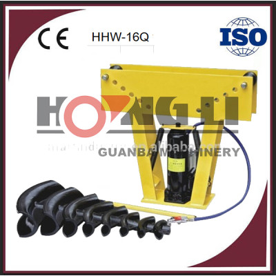 Venta caliente 16 t aire hidraulica 3 pulgadas HHW-16Q doblador de tubo con ce