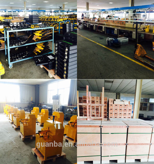 Hangzhou HHW-G76 usado máquina de dobra fabricação para tubo quadrado / iron bar / bar plano