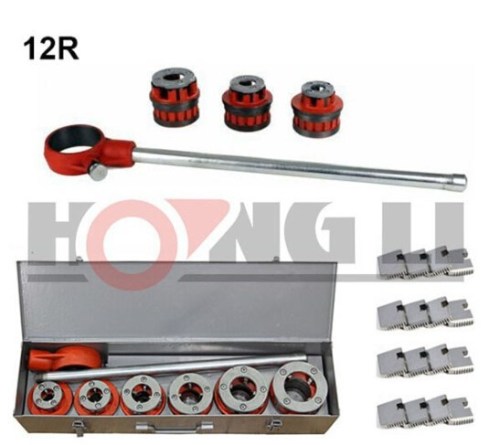 12R portátil manual pipe threader com 23 KG / 6 morre