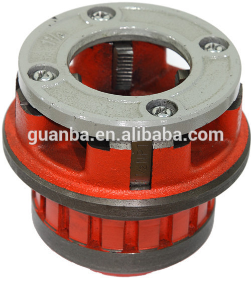 Aprovado pela CE 12R mão ratchet pipe threader