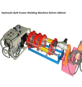 Hongli tubería hidraulica de fusión a tope máquina de soldadura (63mm-160mm)