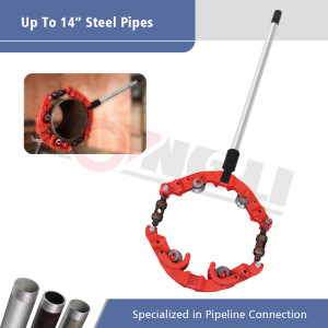 Cortador de tubos H14S com lâminas de corte de aço de mola