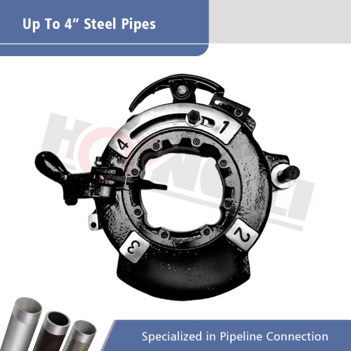 Cabezal de roscar de rosca de tubería de 4 "para roscadora SQ100F