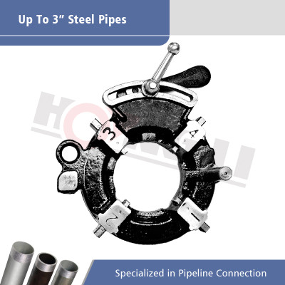 3 "Pipa Threading Die Head untuk SQ80C1 ​​dan SQ80D