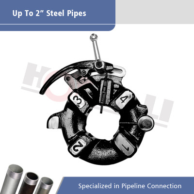 2 "815A Self Open Threading Die Head untuk Mesin Pipe Threading