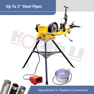Hongli Hot Sale 1500W Electric Pipe Threading Machine For 1/2" To 2" Pipe  SQ50D