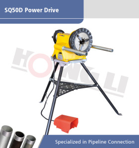 SQ50D Power Drive para rosqueamento e canais