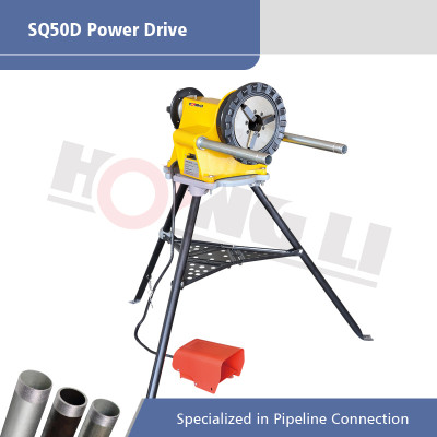 SQ50D Power Drive para rosqueamento e canais