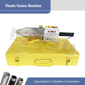 Máquina de fusão de plástico de mão