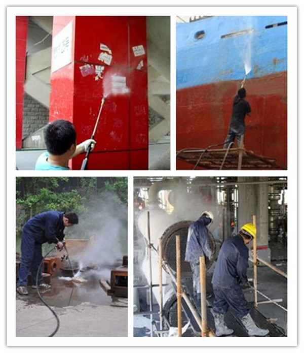 2200 psi gasoline high pressure washing machine application