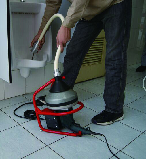 hand-held drain cleaner application
