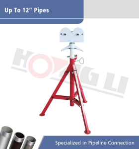 1109 Roller Head Pipe Stand para tubos de 12 pulgadas máx.