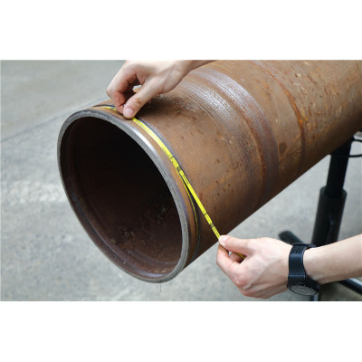 π Tape for Grooving Measuring on Pipes