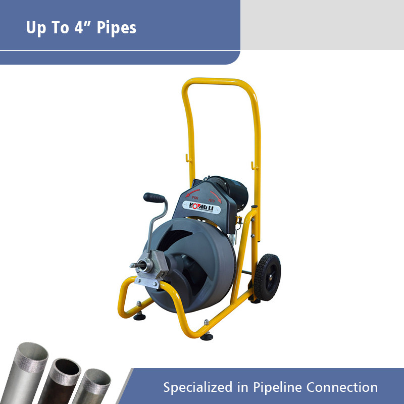 Drain Cleaner Drum Machines For Soda Machine Drain AG100 HONGLI