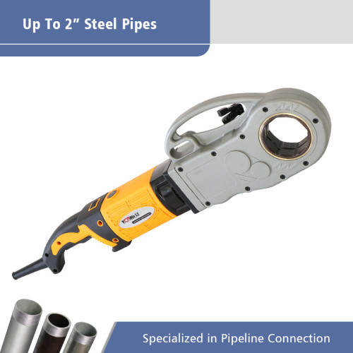 Wholesale 1 2 Inch Pipe Threader Is Equipped With a Full Set Of 11-R Die Heads SQ30-2C