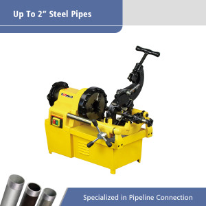 Electric Pipe Threader Machine For 2 Inch Pipe SQ50A