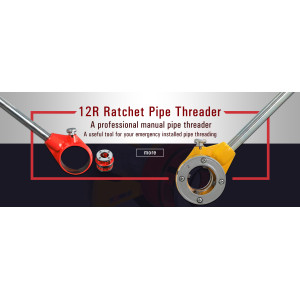 12r Ratchet Oiling Pipe Threader Machine For BSPT /NPT
