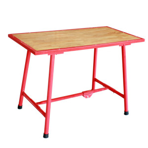Wholesale Foldable Work Bench with Solid Wood Board for Carpentry Work 120*62.5 CM Working Area (H403) Manufacture