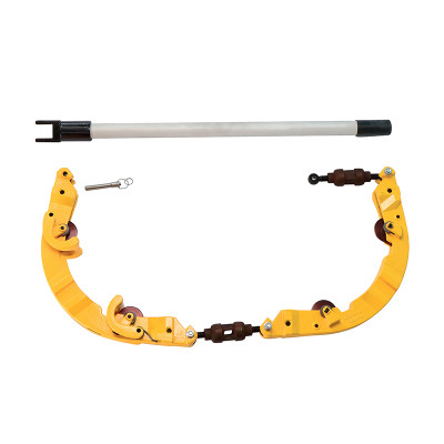 Wholesale Manual Pipe Cutter with Spring Steel Cutting Blades 14 inch to 18 inch Red and Yellow For Option (H18S )