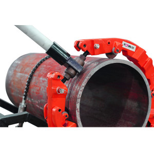 Wholesale Low Clearance Rotary Manual Pipe Cutter for Pipes Of Diameter 20 Inch to 22 Inch Explosion proof Manufacture (H22S)