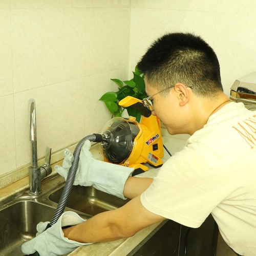 Электрическая канализационная змея Поставщик секционной машины для очистки стоков AT50 Hongli