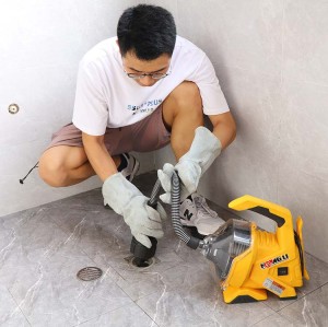 Máquina de limpieza de obstrucciones de drenaje doméstico AT50 Fácil de usar