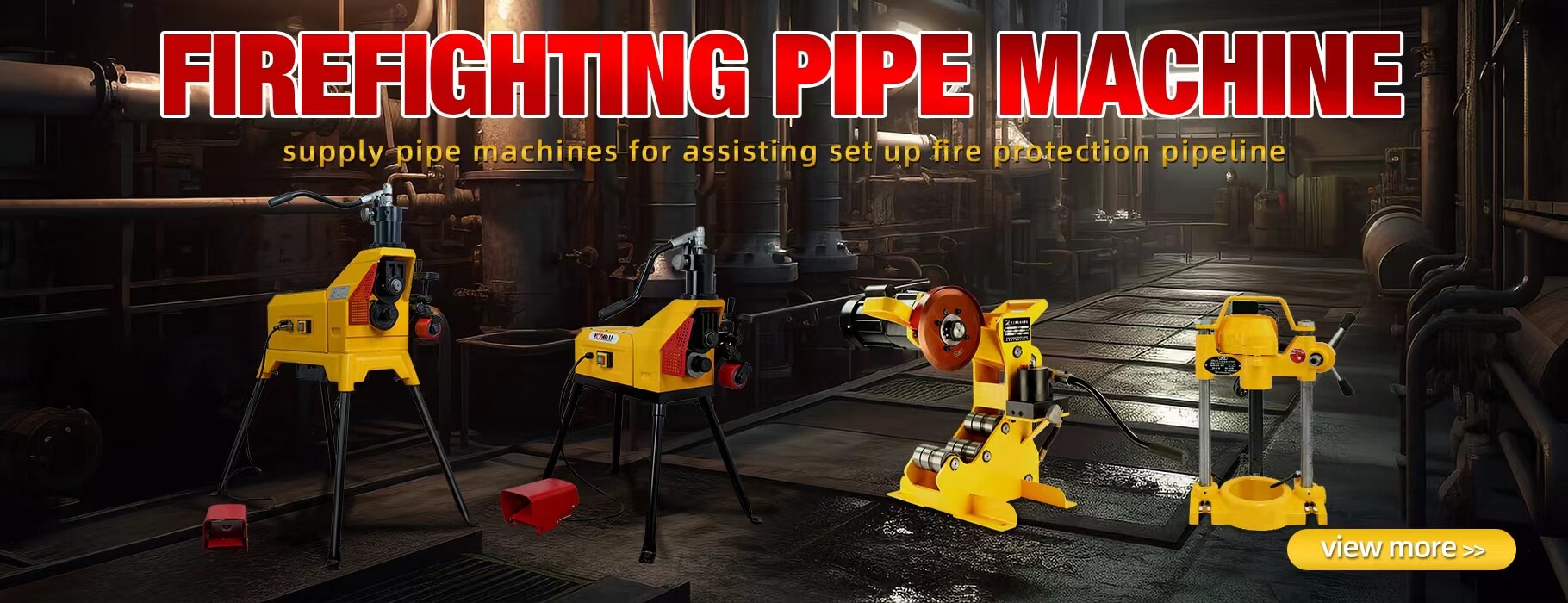 Professional Pipe Threading Machine 