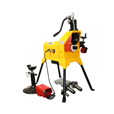 Electric Power Tube 12 Inch Roll Grooving Machine Comes With Standard Support Legs G12D
