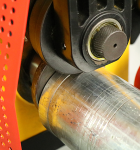 Máquina hidráulica de ranurado por laminación de tubos de acero inoxidable adecuada para trabajos resistentes G8