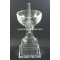 Crystal award cup in stock,crystal cup