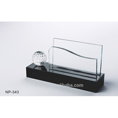 Customized Crystal Office Supply Office Set For Sale
