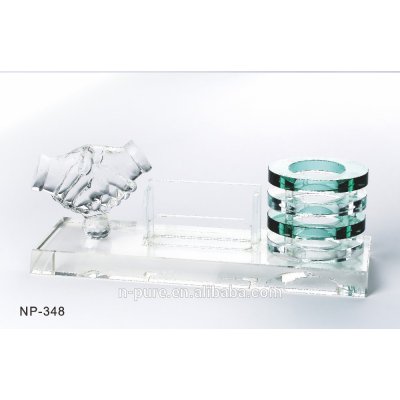 Wholesale Crystal Glass business gifts office Desktop for custom souvenirs gifts