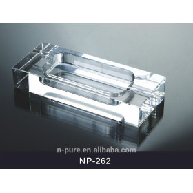 Large Crystal Glass Ashtrays For Cigar