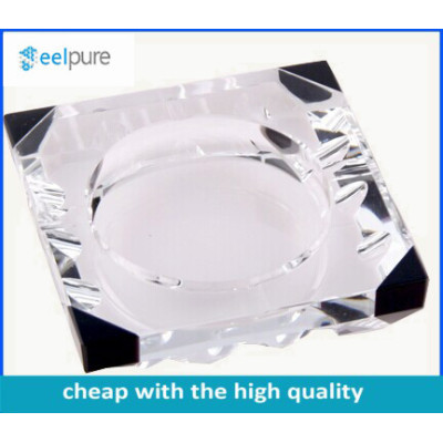 Wholesale High Quality Clear square Crystal /glass Ashtray For business Gifts