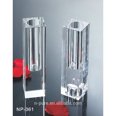 shiny new design crystal glass vase
