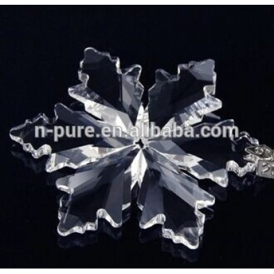 High Quality Exquisite Crystal Snowflake Christmas Ornaments For Hanging