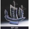 Wholesale High Quality crystal/glass ship model ,boat model for souvenir
