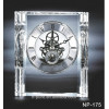Unique Crystal Clock For Excellent Award