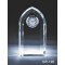 Cheap Hot Selling Animal Crystal/Glass Clock Craft for wedding favor