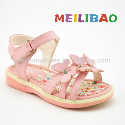 2015 Girl Summer PU leather Sandals