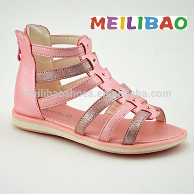 Flat Sandals for Girl Made In China with Fashion Design