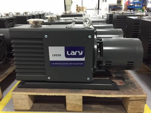 LVD30 two stage 8L/s direct drive oil rotary vane vacuum pump