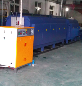 SLQ-B continuous mesh-belt blackening furnace steam treatment furnace