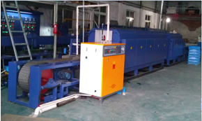 SLQ-B continuous mesh-belt blackening furnace steam treatment furnace