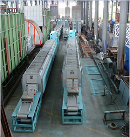 SLR series continuous powder metallurgy mesh-belt high temperature sintering furnace