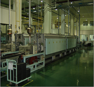 SLR series continuous powder metallurgy mesh-belt high temperature sintering furnace