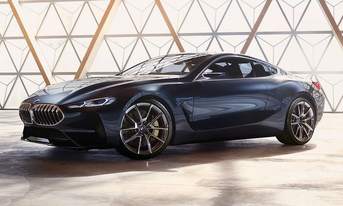BMW olha a coroa de luxo global novamente com o conceito de 8 séries